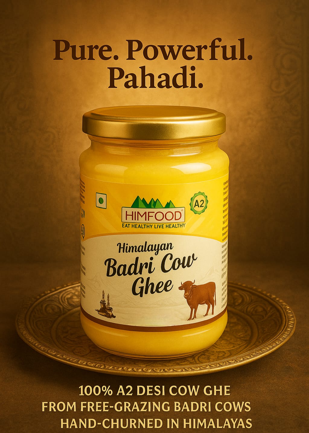 The Power of Purity: Why Himfood’s Himalayan Badri Cow A2 Ghee Is a True Superfood