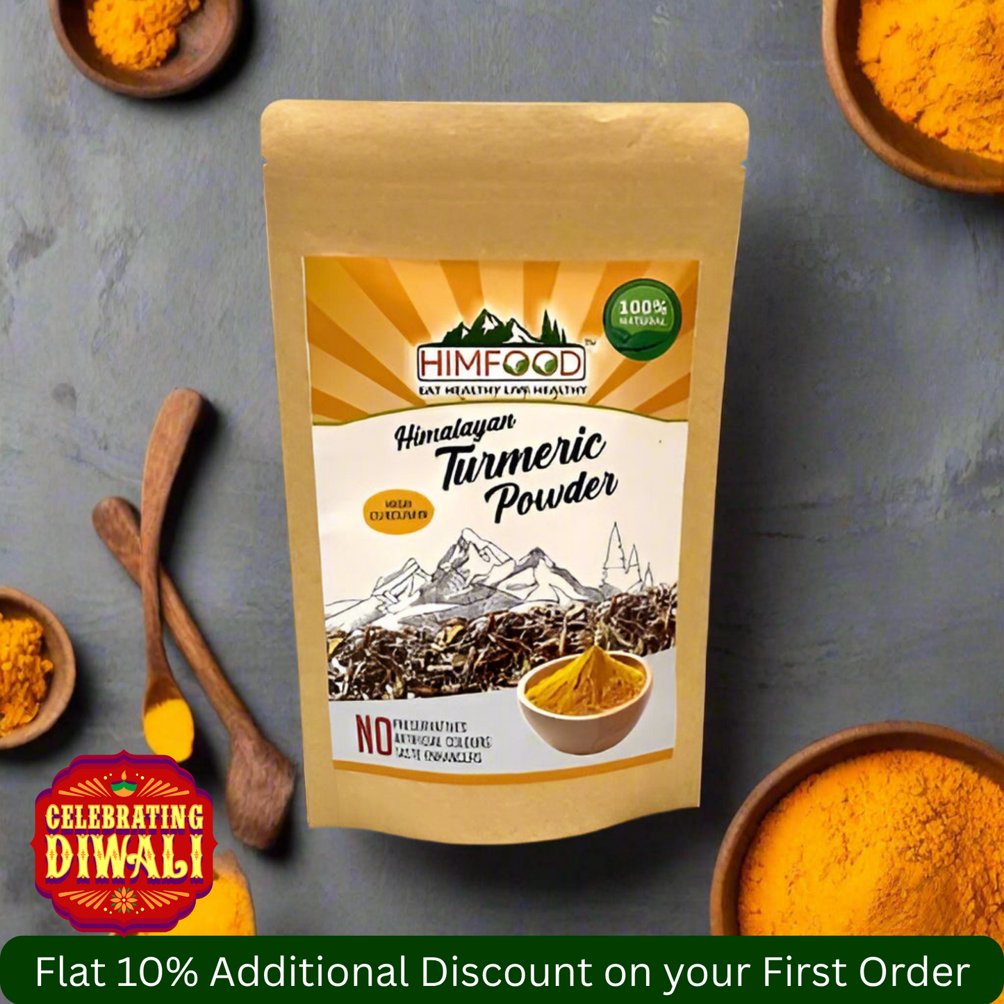 Himalayan High Curcumin Turmeric Powder (300g)