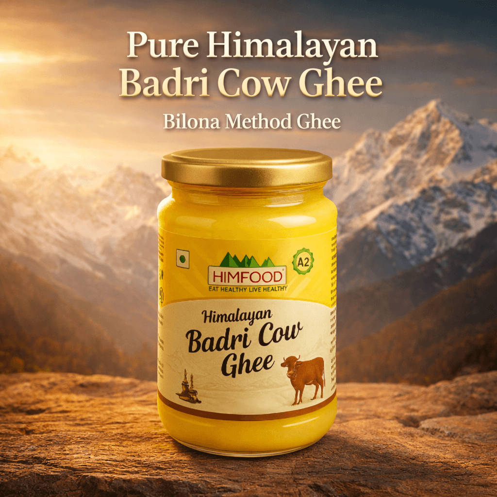 A2 Badri cow ghee Himalayan bilona method ghee jar
