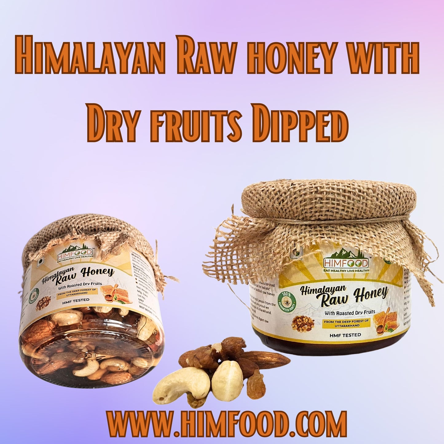 Himalayan Multiflora Raw Honey with Dry Fruits – 400g