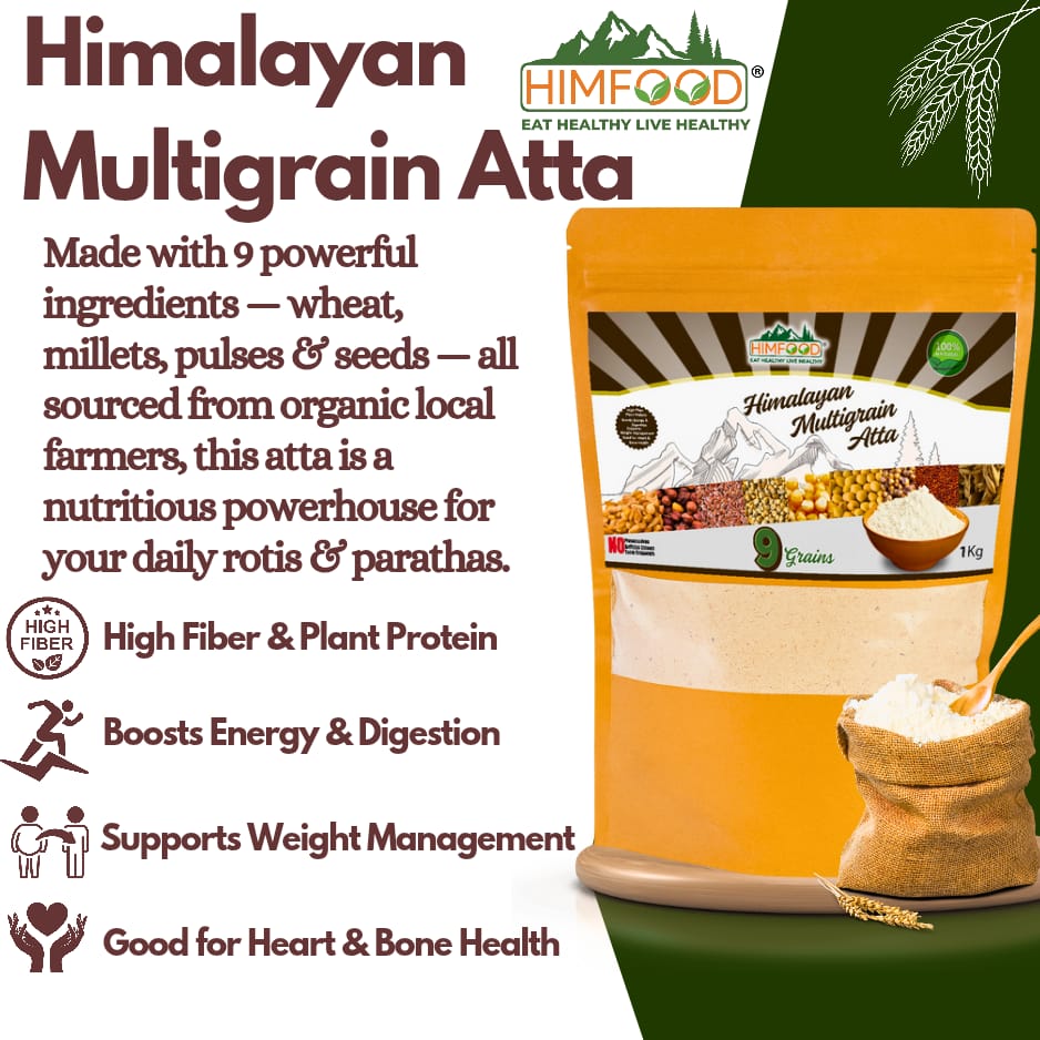 Himalayan Multigrain Atta – 1kg