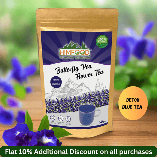 butterfly pea flower tea blue herbal tea