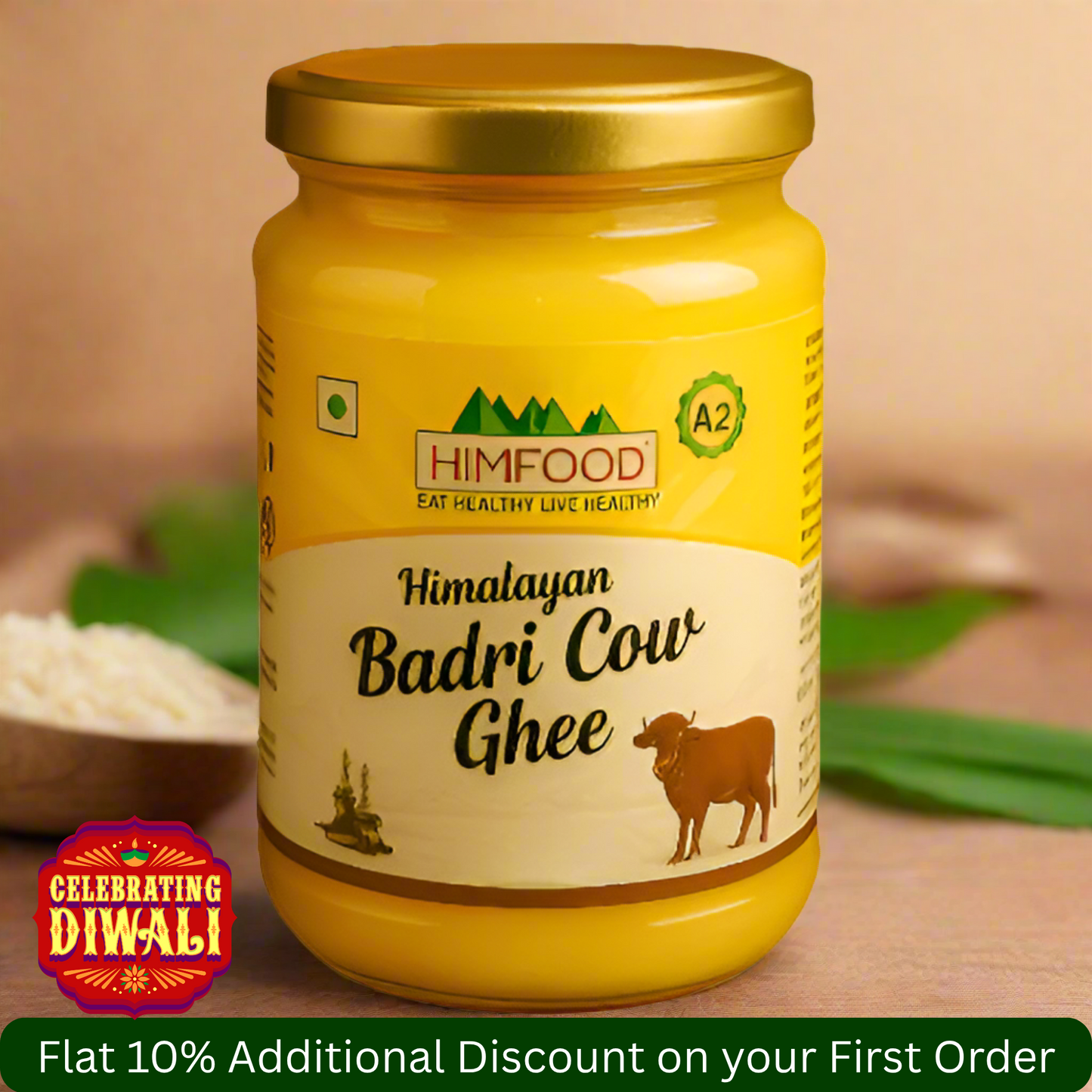 Himalayan Badri Cow Ghee (500ml)